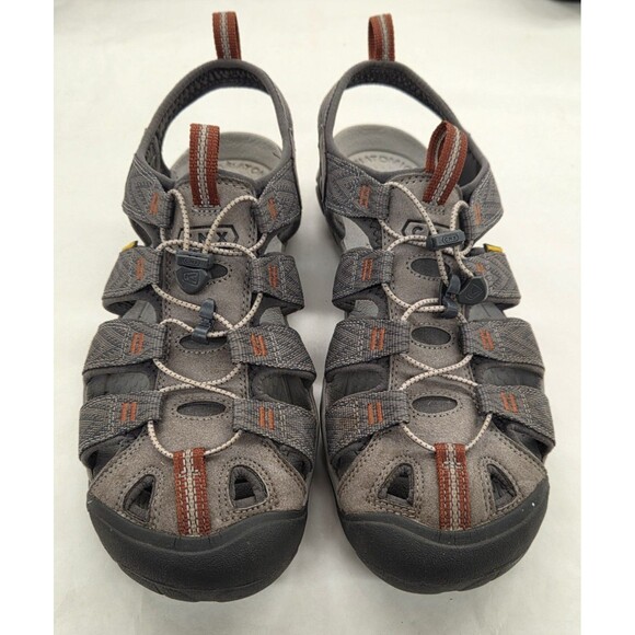KEEN Other - KEEN Clearwater CNX Men's Sandals Size 11 Gray Rust Waterproof Hiking Water Shoe